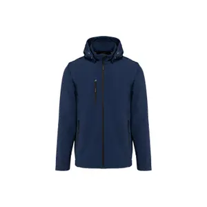 k422-navy-3-lagen-jacke-mit-kapuze-und-abnehmbaren-armeln-kariban-softshell-marine