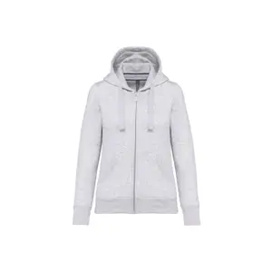 Sweatshirt mit Reißverschluss und Kapuze, Damen Kariban image-0
