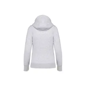 Sweatshirt mit Reißverschluss und Kapuze, Damen Kariban image-1