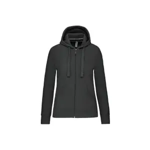 Sweatshirt mit Reißverschluss und Kapuze, Damen Kariban image-0