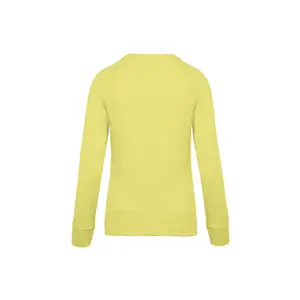 Bio-Sweatshirt Rundhalsausschnitt Raglanärmel Frau Kariban image-1