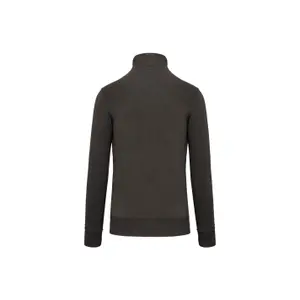 Zip-neck sweatshirt Kariban image-1