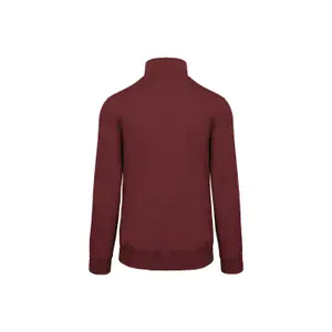 Zip-neck sweatshirt Kariban image-1