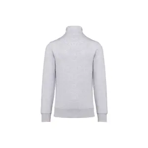 Zip-neck sweatshirt Kariban image-1