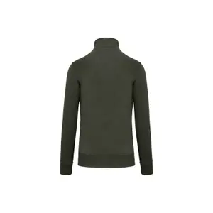 Zip-neck sweatshirt Kariban image-1