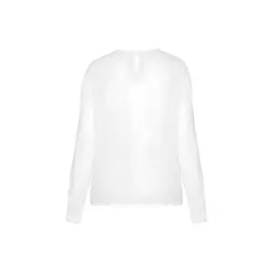 Women's long-sleeved crepe blouse Kariban image-1