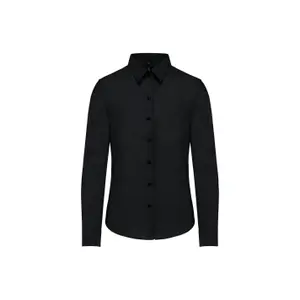 Langarmshirt Frau Kariban Oxford image-0