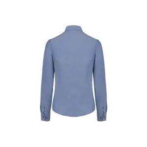 Langarmshirt Frau Kariban Oxford image-1