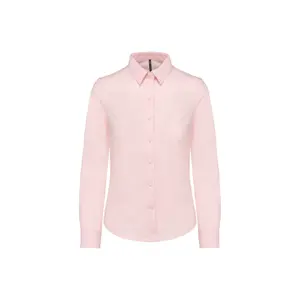 Langarmshirt Frau Kariban Oxford image-0
