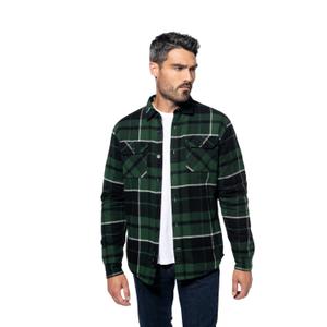 k579-forestgreen-blackchecked-kostkovana-podsivkova-kosile-kariban-sherpa-forest-green-black-checked