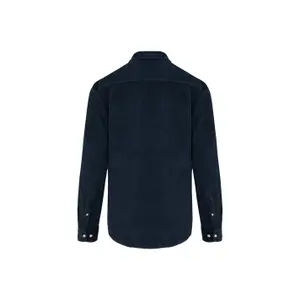 Long-sleeved velvet overshirt Kariban image-1