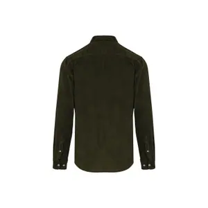 Long-sleeved velvet overshirt Kariban image-1