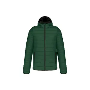 k6110-forestgreen-leichte-daunenjacke-mit-kapuze-kariban-forestgreen