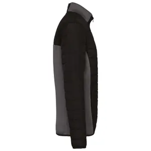 Kariban's Hybrid Material Quilted Jacket image-0