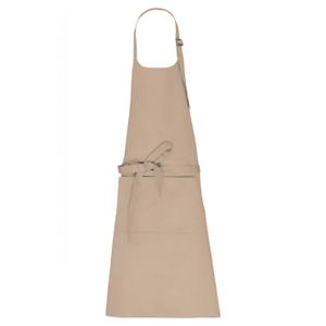 k8007-wetsand-apron-with-cotton-pocket-kariban-bio-wet-sand-one-size