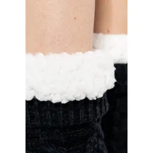 Lined lounge socks Kariban sherpa image-4