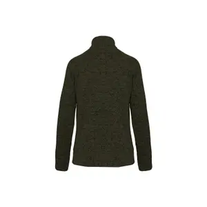 Jacke mit Reißverschluss, meliert, Frau Kariban image-1