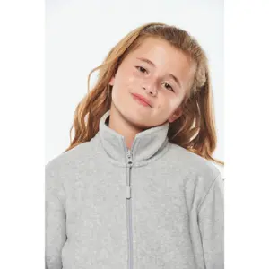 Children's zipped fleece Kariban image-5