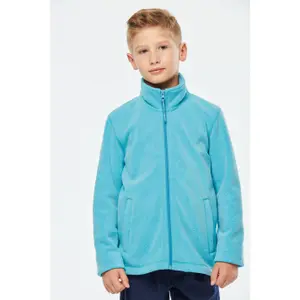 Children's zipped fleece Kariban image-1