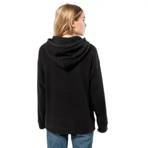 Oversized Hoodie in recycled microfleece Kariban image-5
