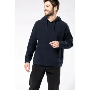 Oversized Hoodie in recycled microfleece Kariban image-2