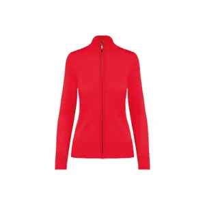 Cardigan med dragkedja för kvinnor Kariban image-0