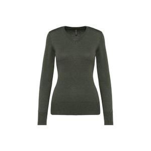 k966-greenmarbleheather-pullover-mit-v-ausschnitt-damen-kariban-greenmarbleheather