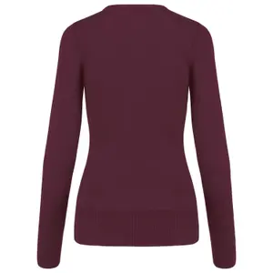 Pull col V femme Kariban image-1