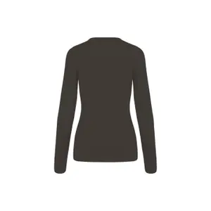 Pullover mit Rundhalsausschnitt Frau Kariban image-1