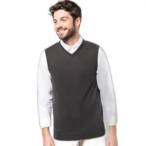 Jersey sin mangas con cuello de pico Kariban image-1