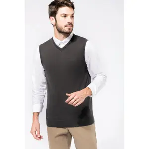 Jersey sin mangas con cuello de pico Kariban image-2