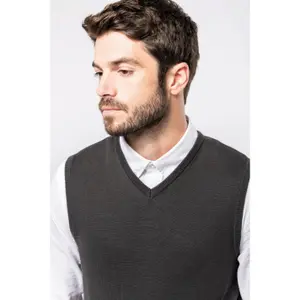 Jersey sin mangas con cuello de pico Kariban image-6