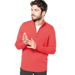 Pull 1/4 zip Kariban image-1