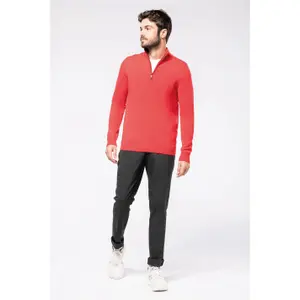 Pull 1/4 zip Kariban image-3