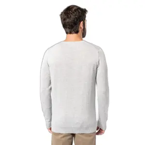 Eco-friendly v-neck sweater Kariban image-5