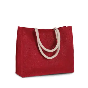 Jute beach Bag Kariban image-0
