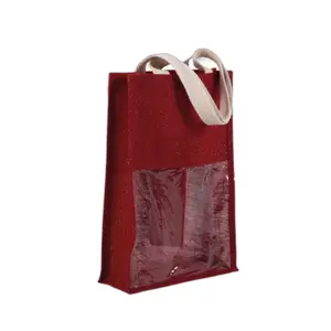 Jute bottle bag Kariban image-1