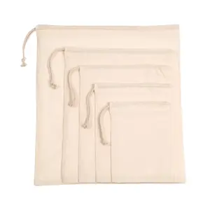 Drawstring Bag in organic cotton Kariban image-0