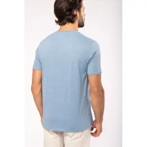 Ökologisch verantwortliches T-Shirt Kariban Henley image-3