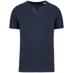Camiseta ecológica Kariban Henley image-0