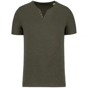 Camiseta ecológica Kariban Henley image-0