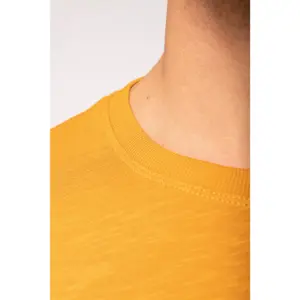 Umweltfreundliches T-Shirt mit Rundhalsausschnitt Kariban Slub image-5