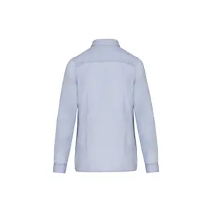 Ökologisch verantwortungsbewusstes Hemd aus Twill-Baumwolle, Frau Kariban image-3