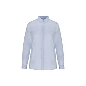 Ökologisch verantwortungsbewusstes Hemd aus Twill-Baumwolle, Frau Kariban image-0