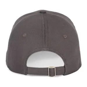 Baseball cap in recycled cotton and polyester Kariban K-loop tracking image-1