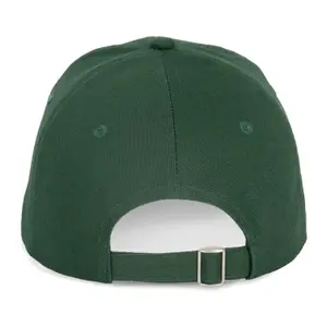 Baseball cap in recycled cotton and polyester Kariban K-loop tracking image-1
