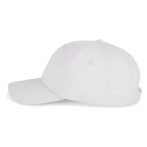 Baseball cap in recycled cotton and polyester Kariban K-loop tracking image-0
