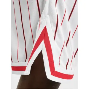 Short Karl Kani Small Signature Pinstripe Mesh image-1