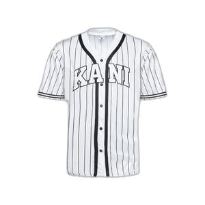 6033361-un-t-shirt-karl-kani-serif-pinstripe-baseball-white