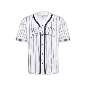 6033361-un-t-shirt-karl-kani-serif-pinstripe-baseball-blanc